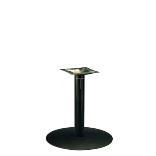 MTS CI Round Series 28" Table Base, Black Wrinkle